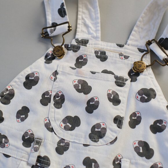 A + O X DOTTY DUNGAREES OVERALLS - Picture 4 of 8